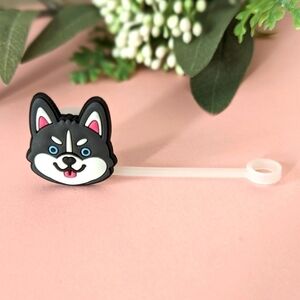 FREE with purchase Puppy Silicone Drinking Straw Cover